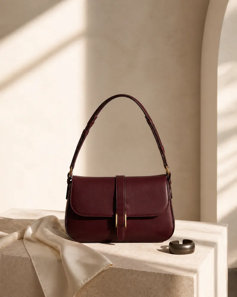 The Oxblood Shoulder Bag